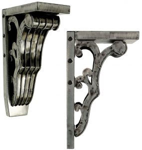 Basilica Cascade • Brushed Steel • JCOR10